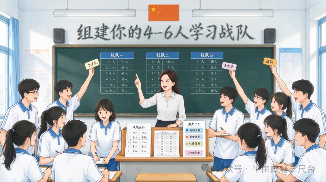 【三 尺 讲 台】月考后,别再单打独斗!初三语文 “神仙小组” 这样组建,效率翻倍!-第2张图片-四季读书网 【三 尺 讲 台】月考后,别再单打独斗!初三语文 “神仙小组” 这样组建,效率翻倍!-第2张图片-四季读书网