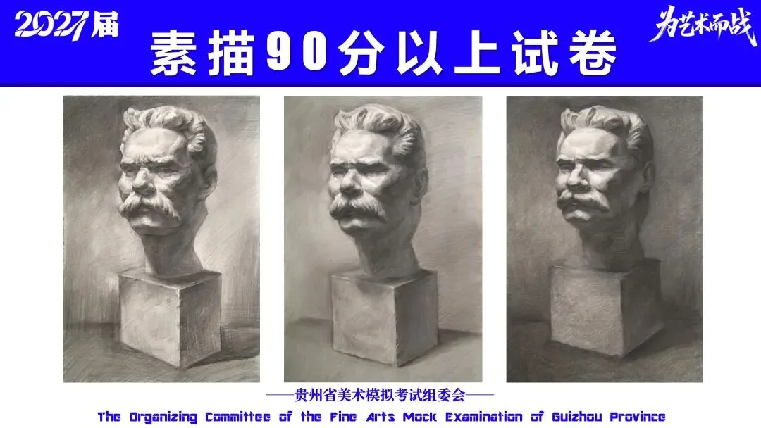 重磅!贵州省2027届美术模拟考试(一模)考试数据分析!-第21张图片-四季读书网
