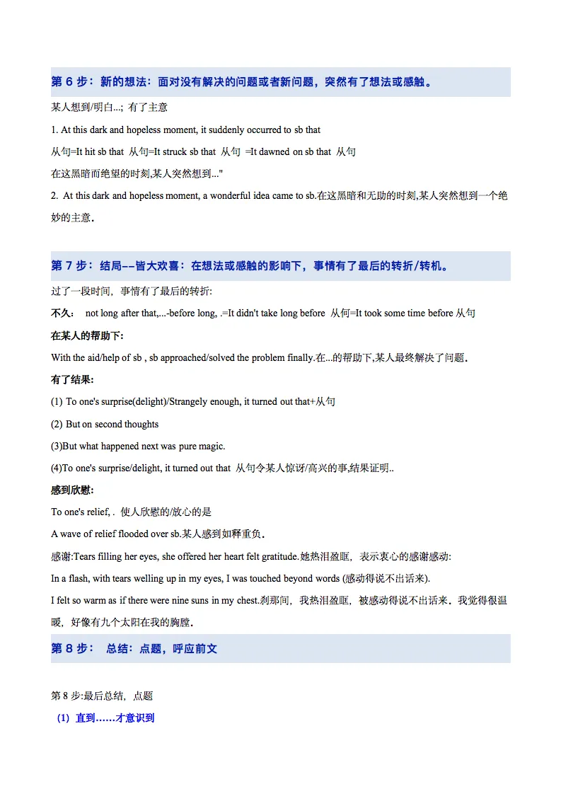 2026高考英语读后续写及写作常考题型全面突破,高一到高三都适用!-第6张图片-四季读书网