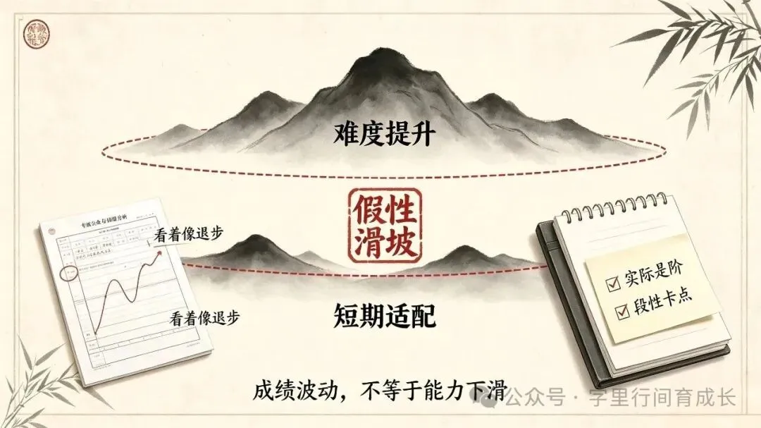 初二成绩突然下滑,未必是退步!5个假性滑坡,很多家长白白焦虑半年-第1张图片-四季读书网 初二成绩突然下滑,未必是退步!5个假性滑坡,很多家长白白焦虑半年-第1张图片-四季读书网