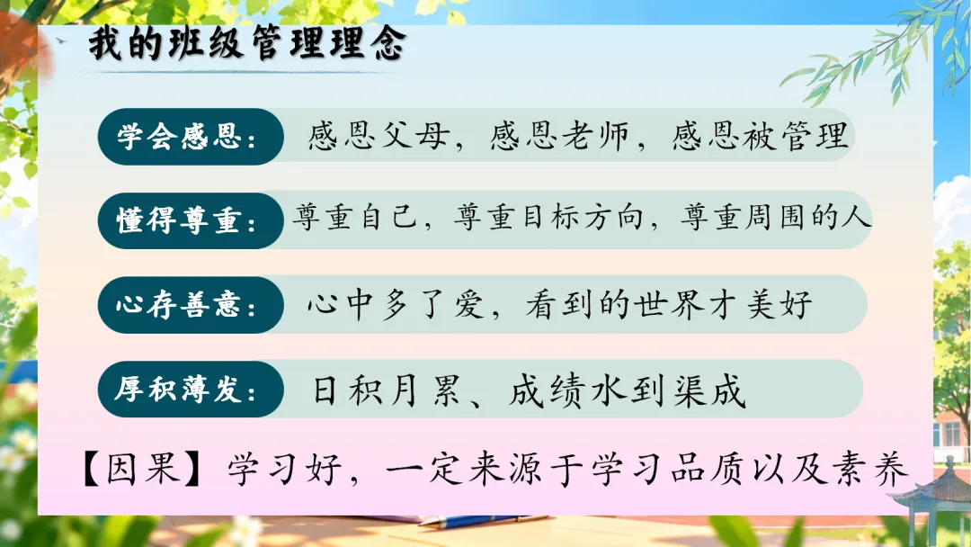 初二上学期期中家长会:乘风破浪正当时, 初二筑梦向远方-第18张图片-四季读书网