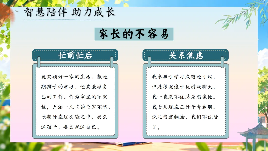初二上学期期中家长会:乘风破浪正当时, 初二筑梦向远方-第50张图片-四季读书网