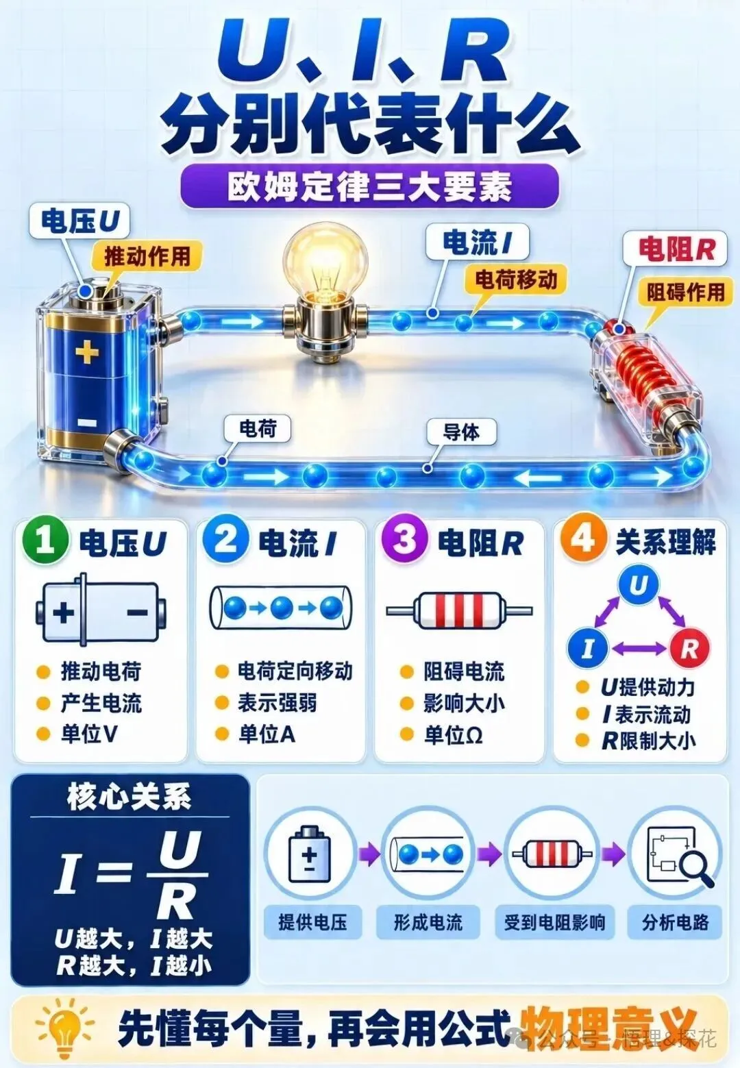 初三:读懂欧姆定律,你就读懂了中考上岸的底层逻辑-第2张图片-四季读书网