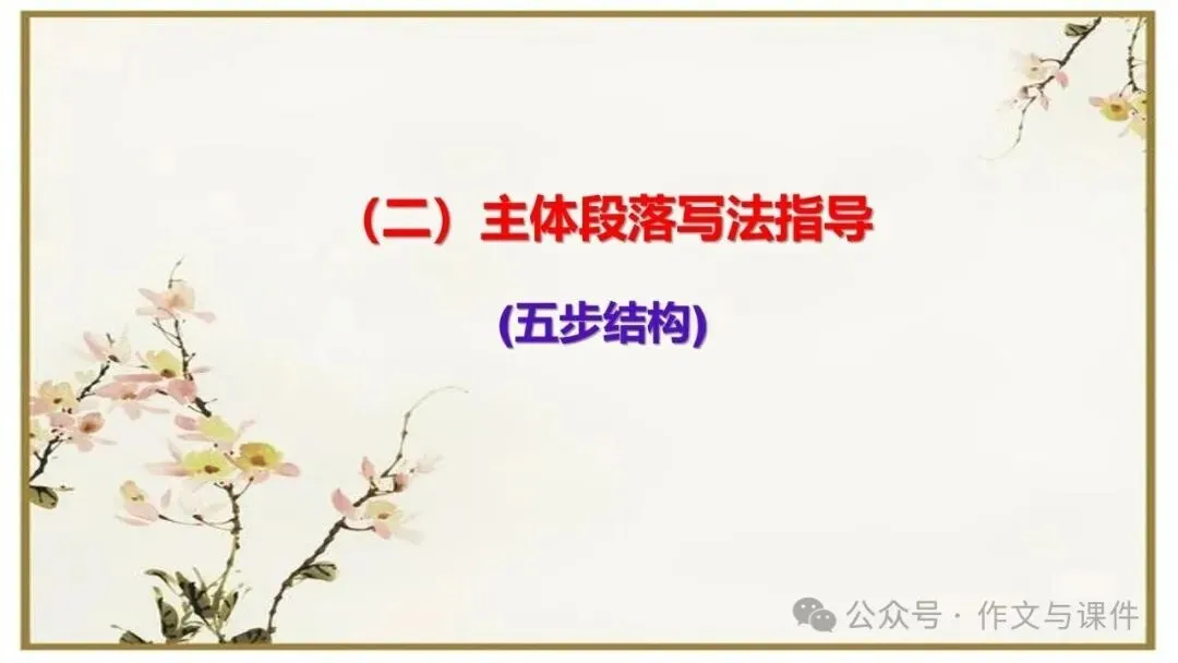2027届高考语文写作指导:议论文主体段落讲评课件-第8张图片-四季读书网