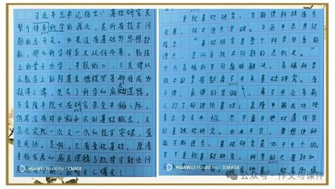 2027届高考语文写作指导:议论文主体段落讲评课件-第14张图片-四季读书网