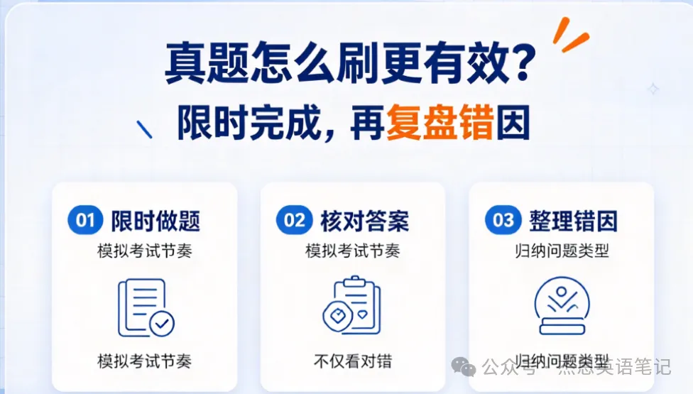 英语基础薄弱,直接刷PETS5真题有效吗?先补这3项再开始|杰恩英语笔记-第6张图片-四季读书网 英语基础薄弱,直接刷PETS5真题有效吗?先补这3项再开始|杰恩英语笔记-第6张图片-四季读书网