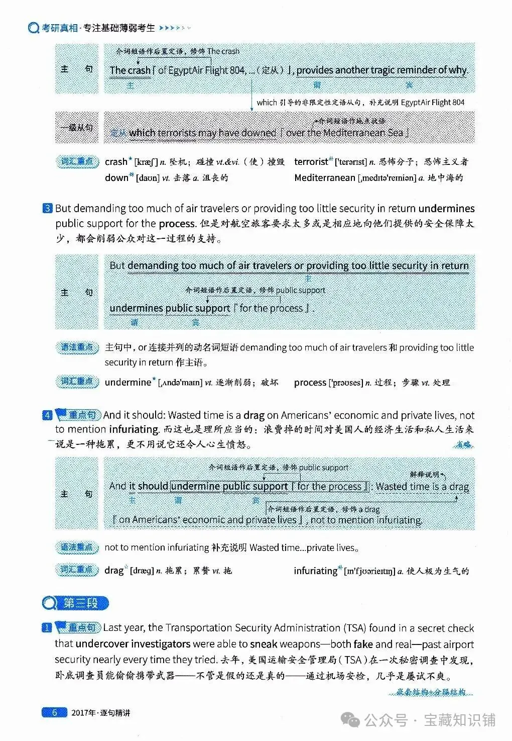 考研英语(一)历年真题逐句精讲(下)-第6张图片-四季读书网