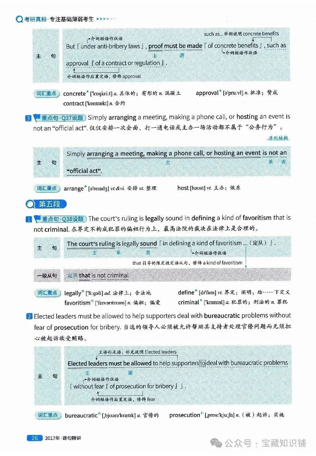 考研英语(一)历年真题逐句精讲(下)-第26张图片-四季读书网