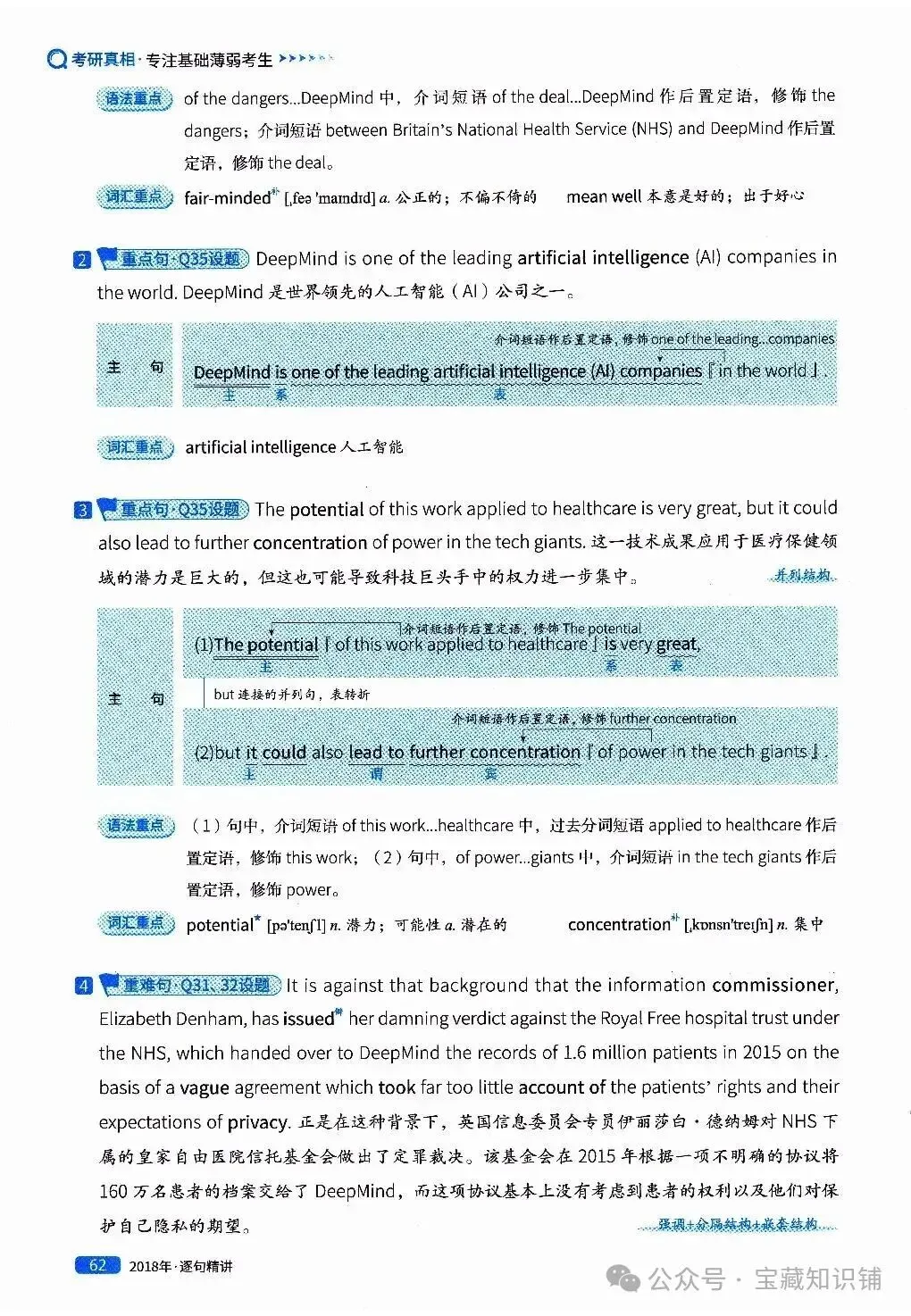 考研英语(一)历年真题逐句精讲(下)-第62张图片-四季读书网