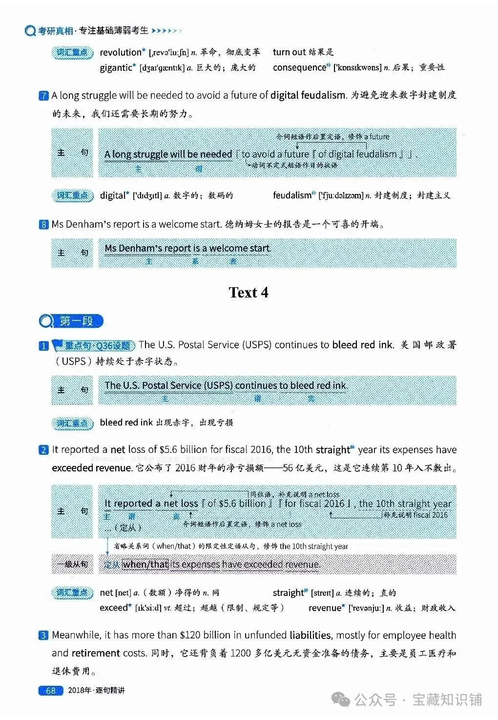 考研英语(一)历年真题逐句精讲(下)-第68张图片-四季读书网