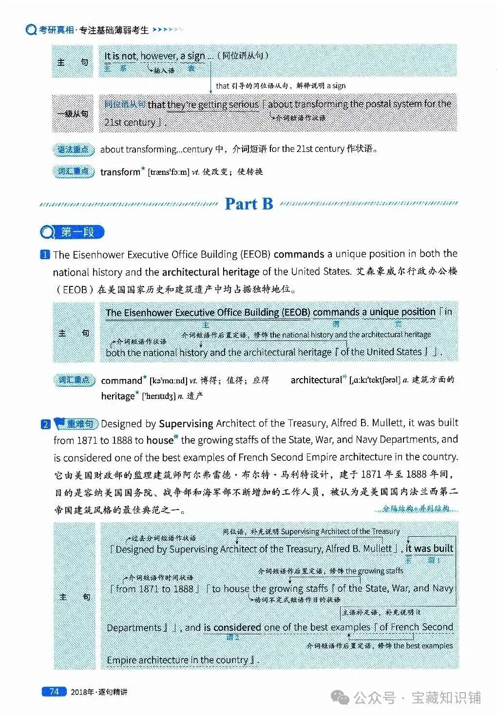 考研英语(一)历年真题逐句精讲(下)-第74张图片-四季读书网