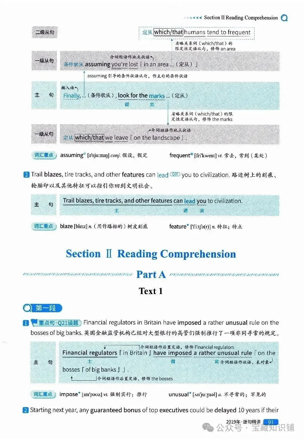 考研英语(一)历年真题逐句精讲(下)-第91张图片-四季读书网
