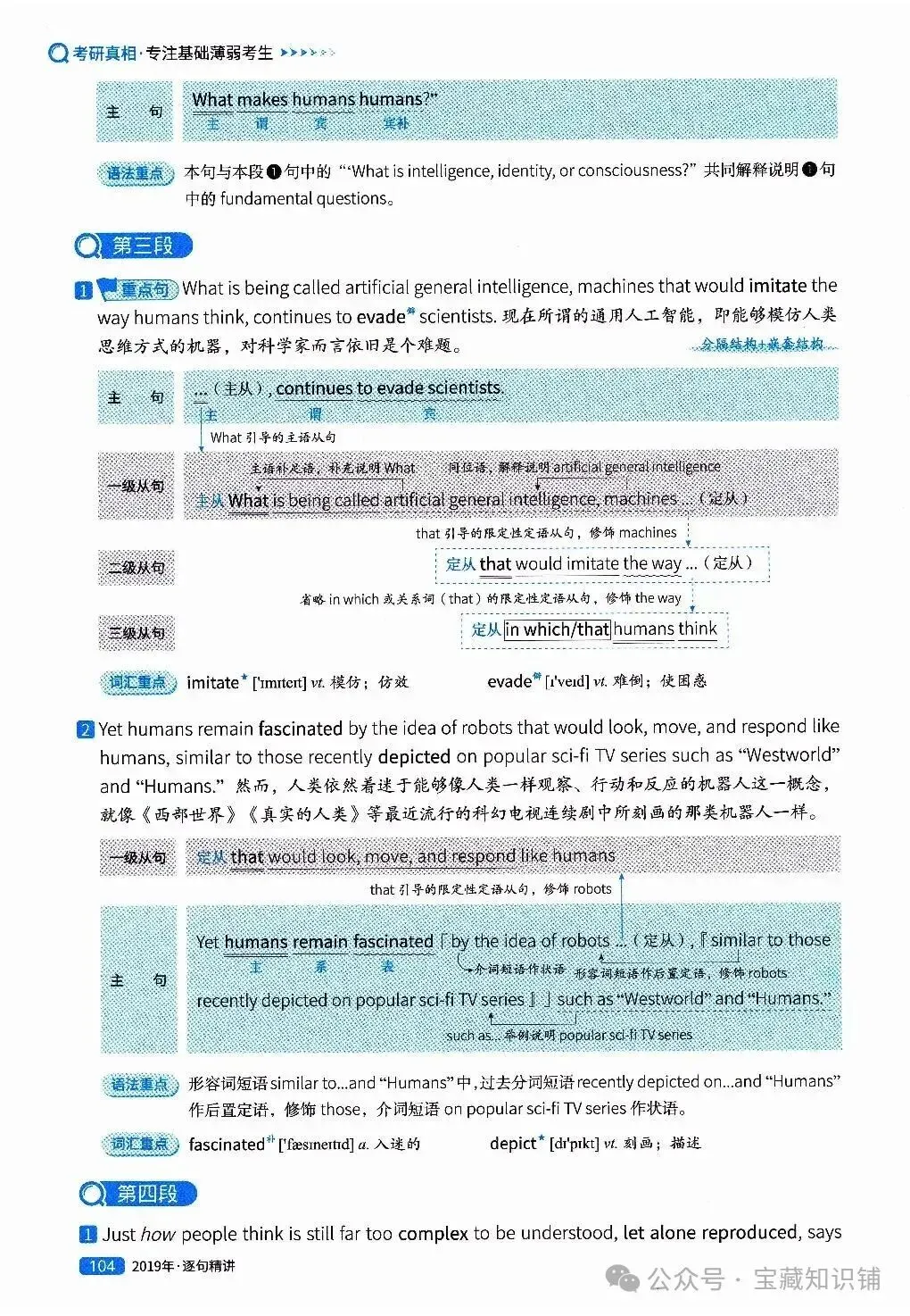 考研英语(一)历年真题逐句精讲(下)-第104张图片-四季读书网