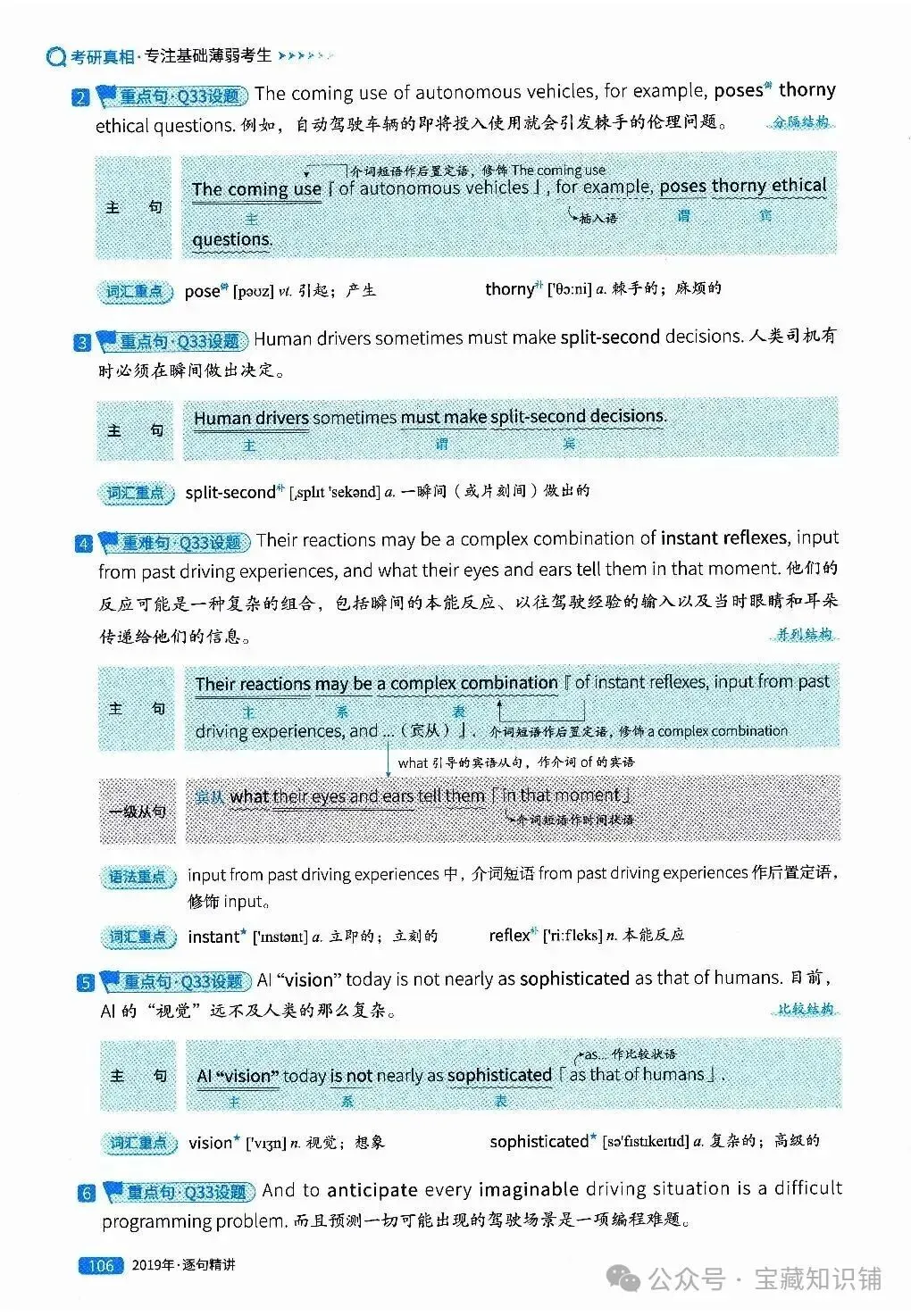 考研英语(一)历年真题逐句精讲(下)-第106张图片-四季读书网