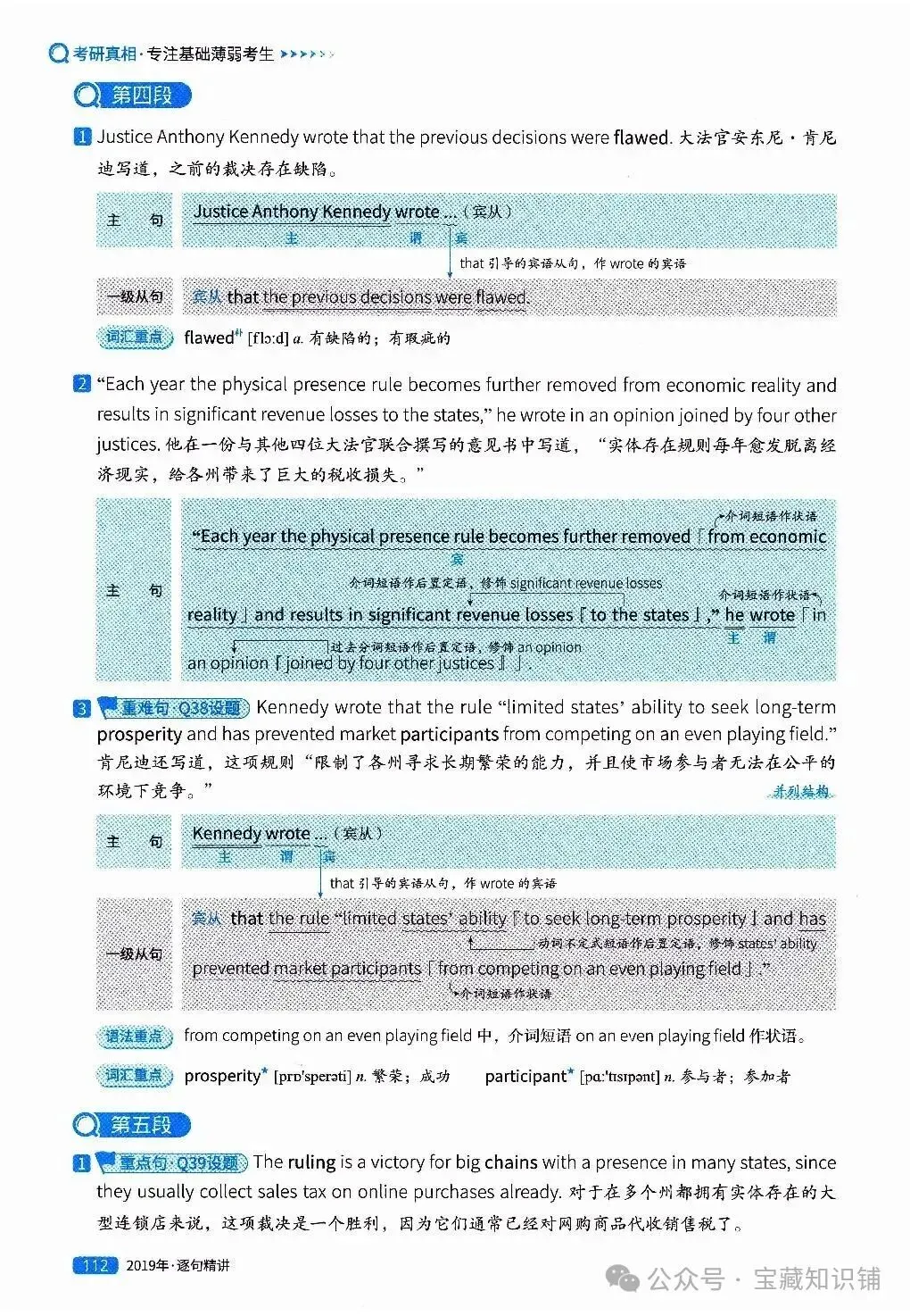 考研英语(一)历年真题逐句精讲(下)-第112张图片-四季读书网