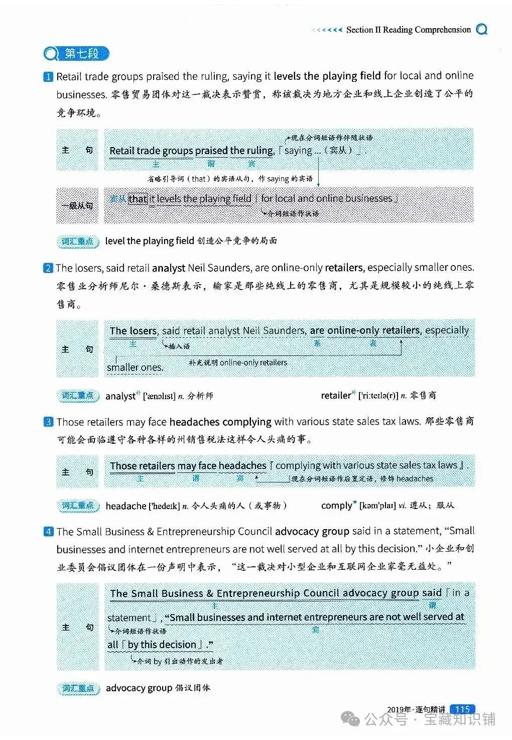 考研英语(一)历年真题逐句精讲(下)-第115张图片-四季读书网