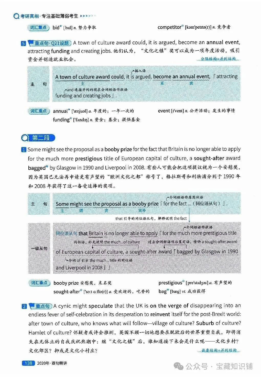 考研英语(一)历年真题逐句精讲(下)-第138张图片-四季读书网