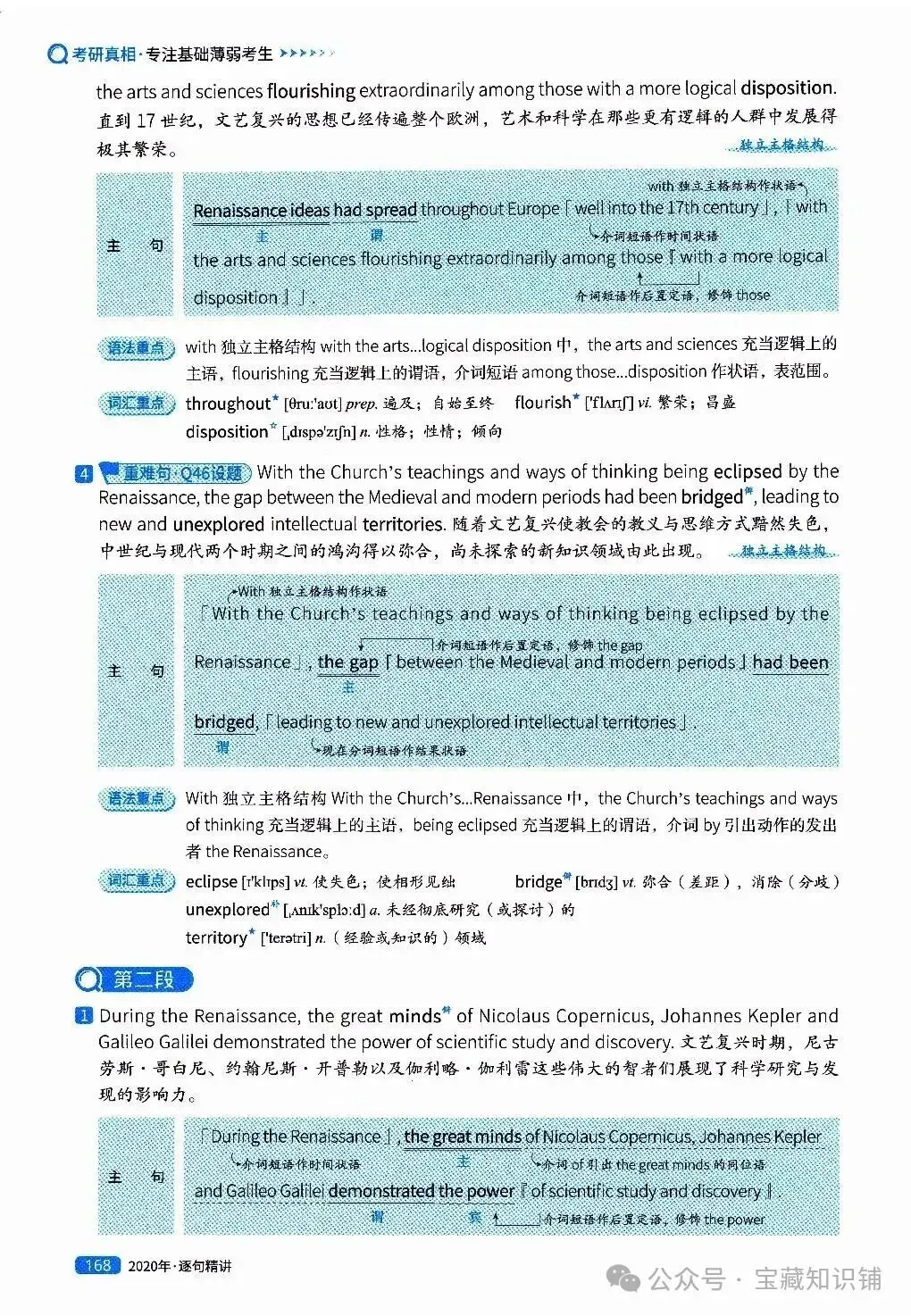 考研英语(一)历年真题逐句精讲(下)-第168张图片-四季读书网
