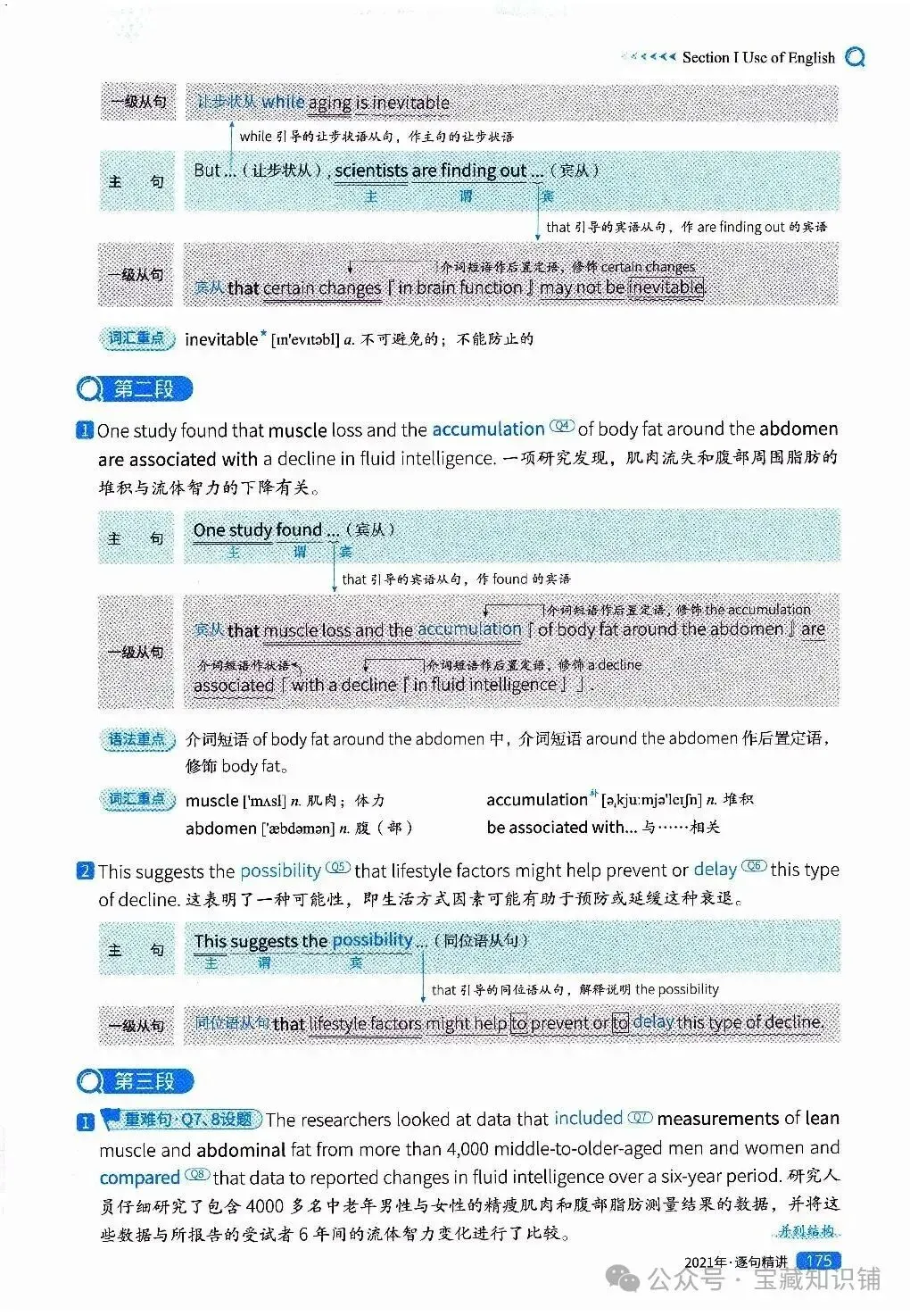 考研英语(一)历年真题逐句精讲(下)-第175张图片-四季读书网