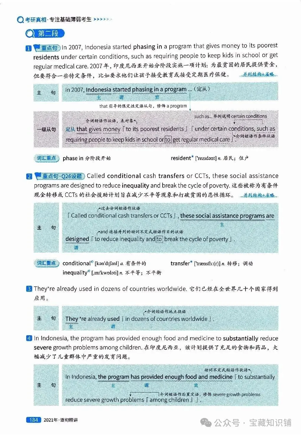 考研英语(一)历年真题逐句精讲(下)-第184张图片-四季读书网