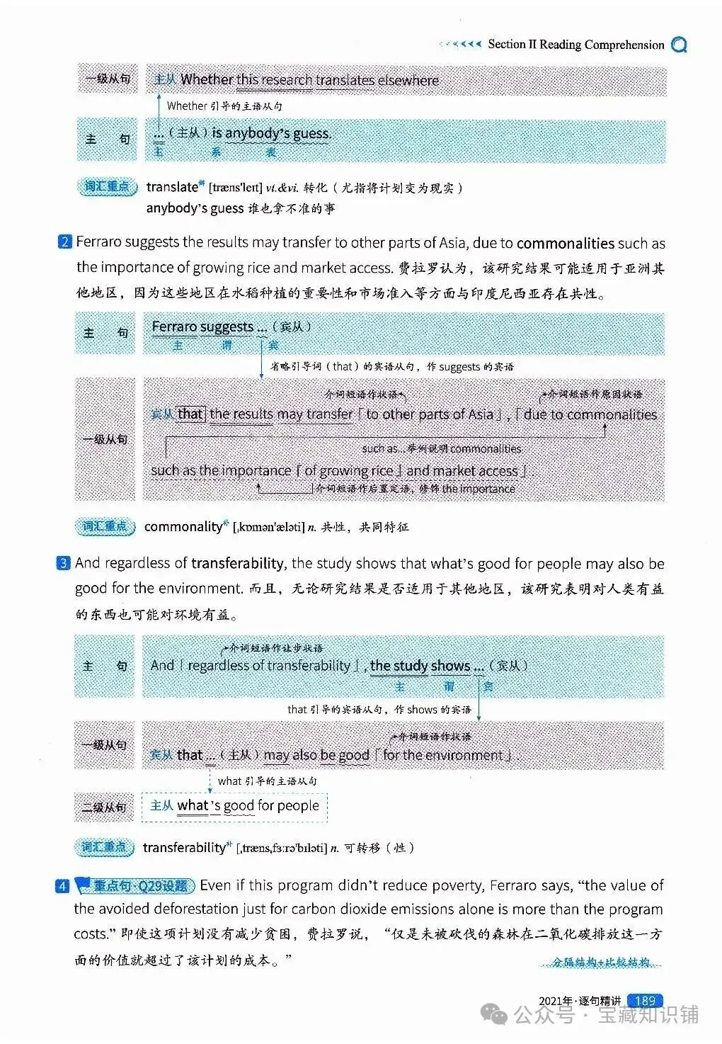 考研英语(一)历年真题逐句精讲(下)-第189张图片-四季读书网
