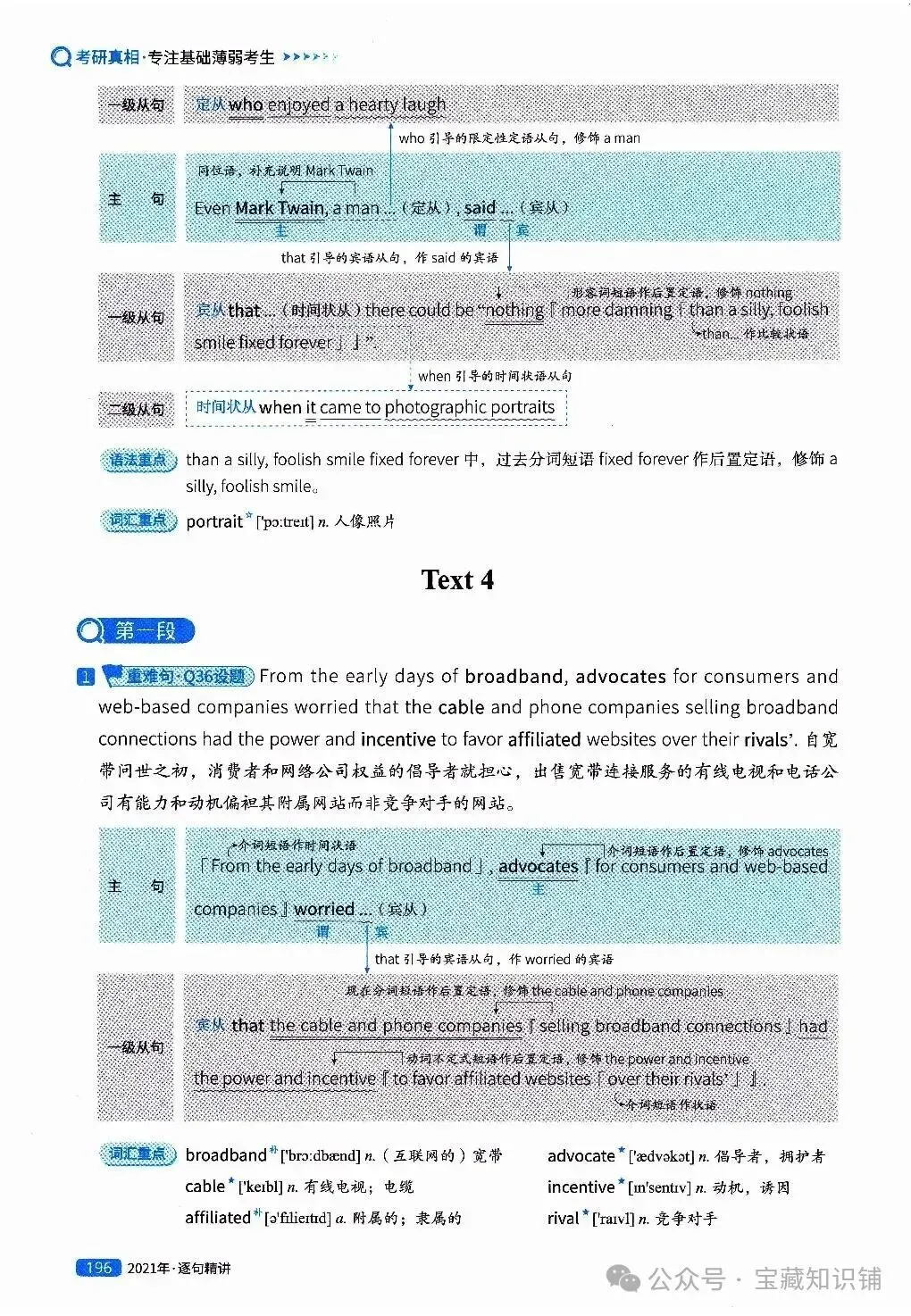 考研英语(一)历年真题逐句精讲(下)-第196张图片-四季读书网