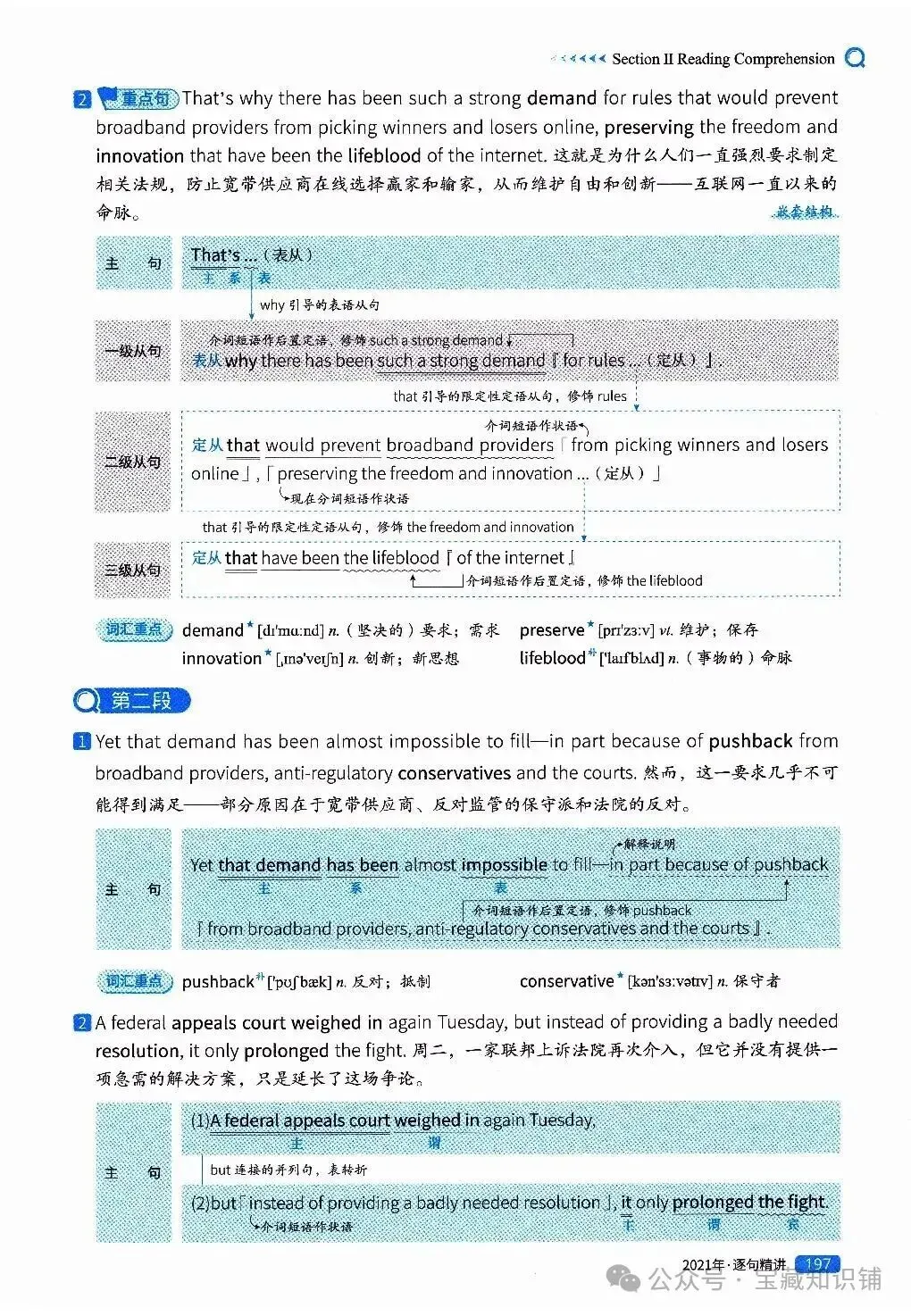 考研英语(一)历年真题逐句精讲(下)-第197张图片-四季读书网