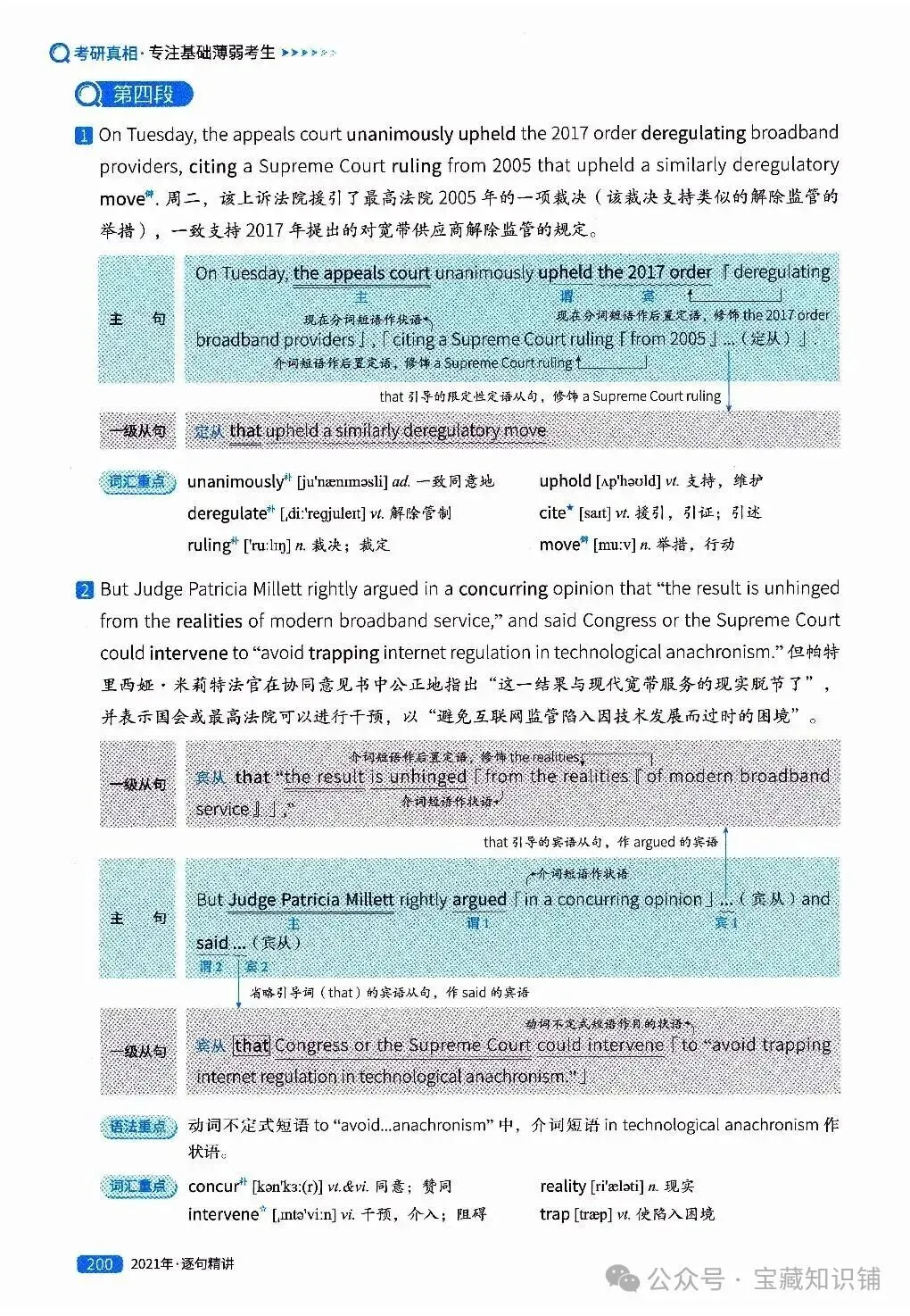 考研英语(一)历年真题逐句精讲(下)-第200张图片-四季读书网