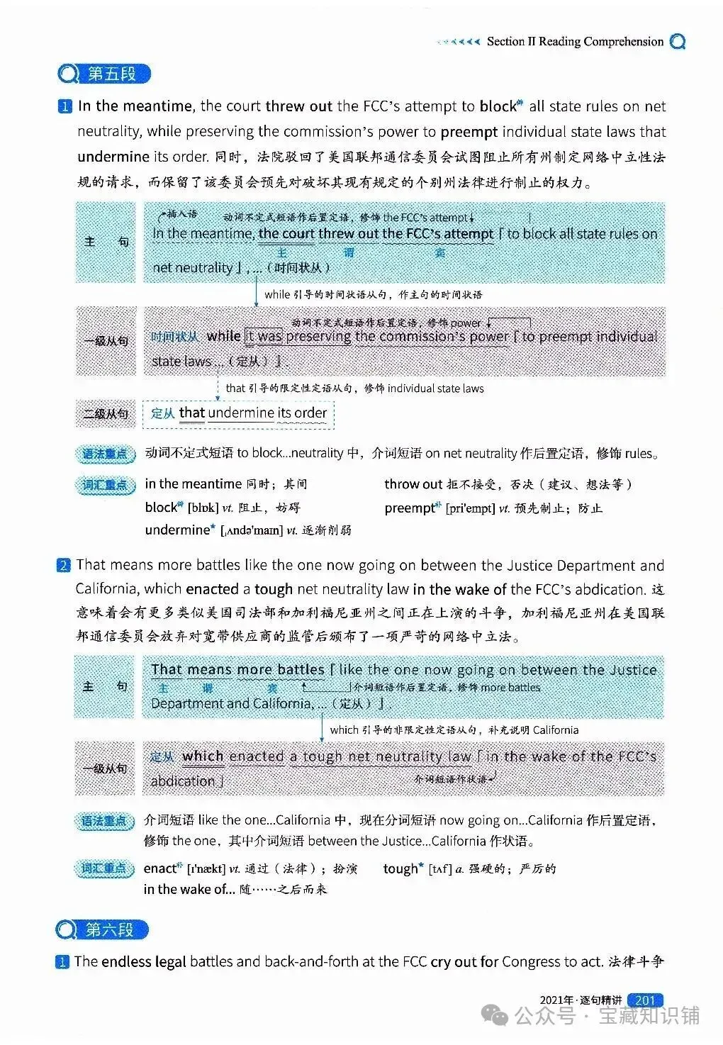 考研英语(一)历年真题逐句精讲(下)-第201张图片-四季读书网