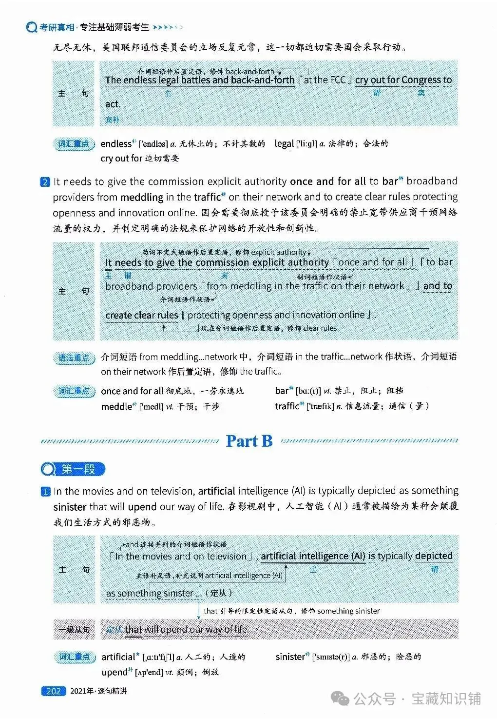 考研英语(一)历年真题逐句精讲(下)-第202张图片-四季读书网