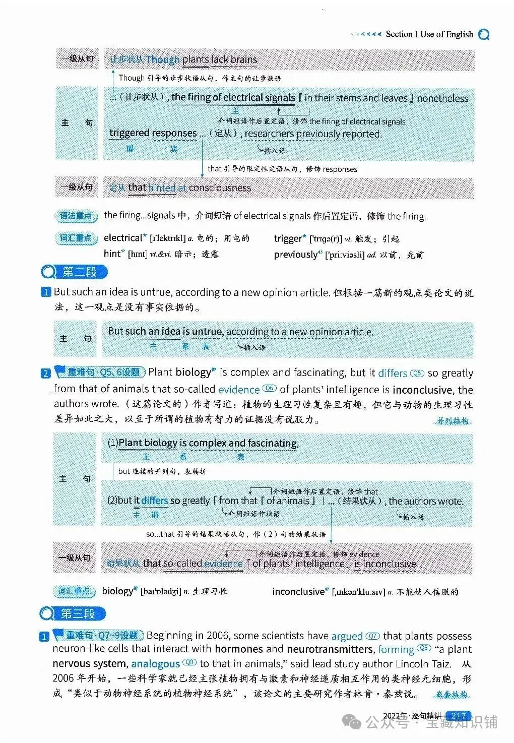 考研英语(一)历年真题逐句精讲(下)-第217张图片-四季读书网