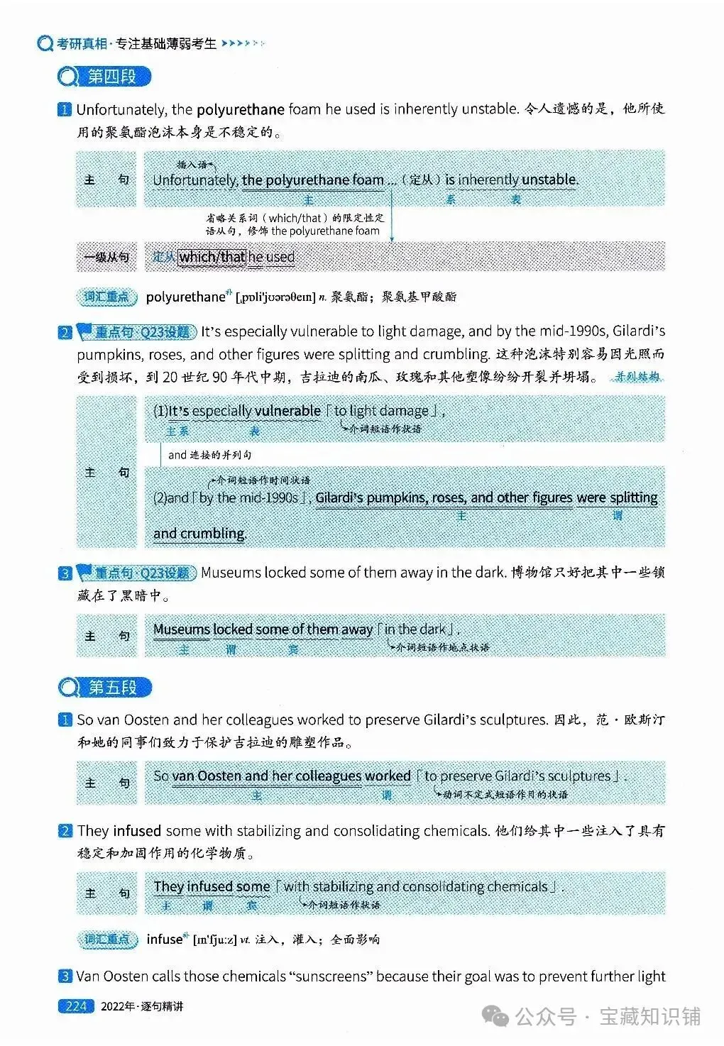 考研英语(一)历年真题逐句精讲(下)-第224张图片-四季读书网