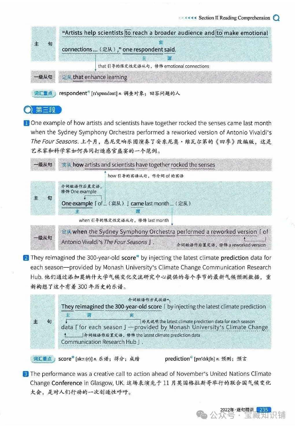 考研英语(一)历年真题逐句精讲(下)-第235张图片-四季读书网
