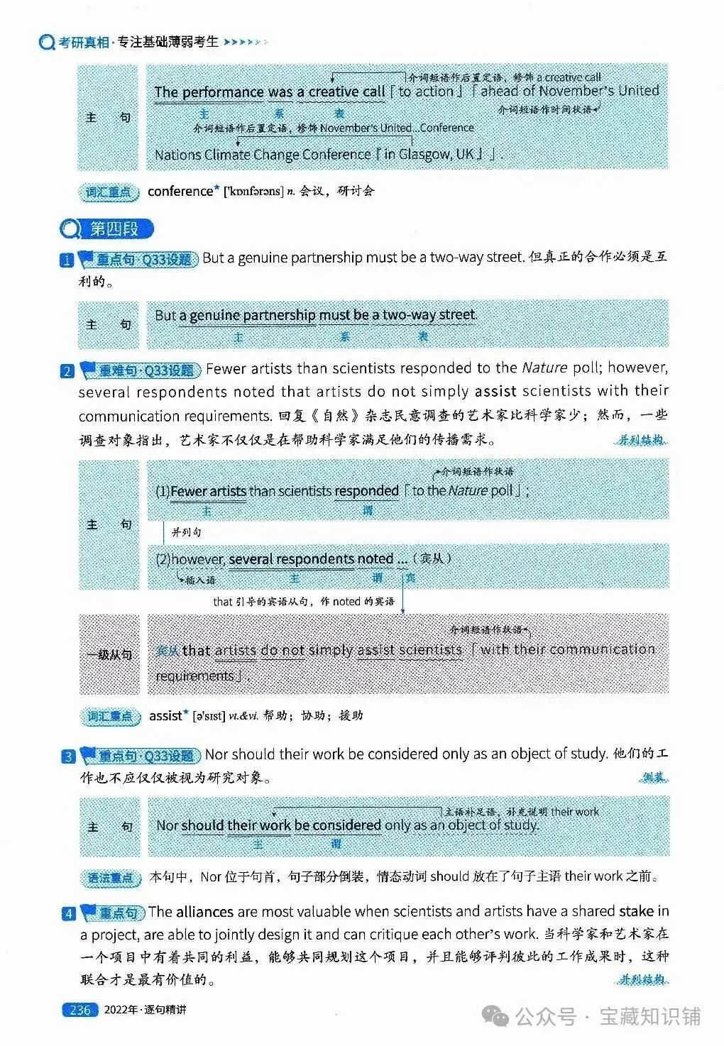 考研英语(一)历年真题逐句精讲(下)-第236张图片-四季读书网