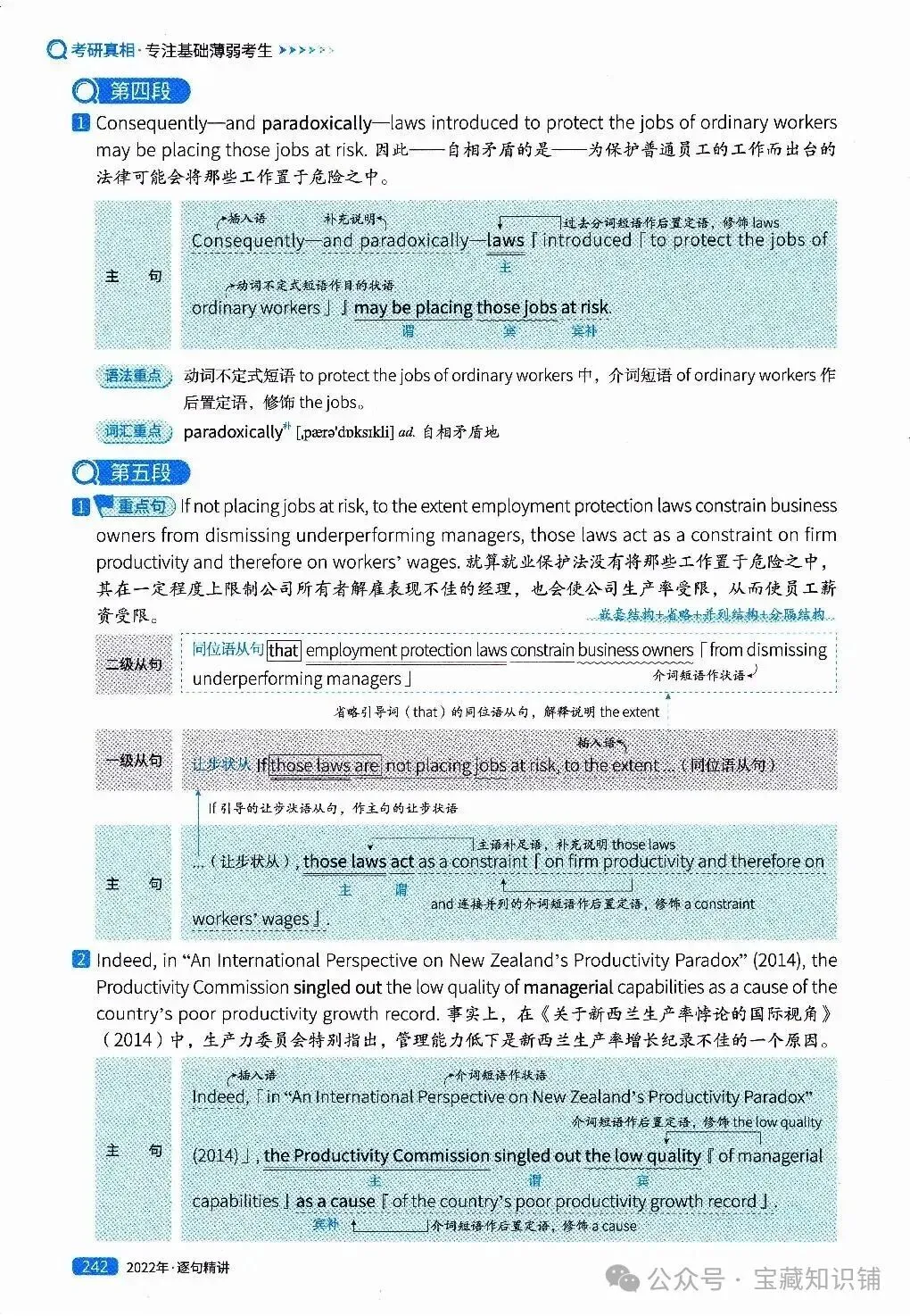 考研英语(一)历年真题逐句精讲(下)-第242张图片-四季读书网