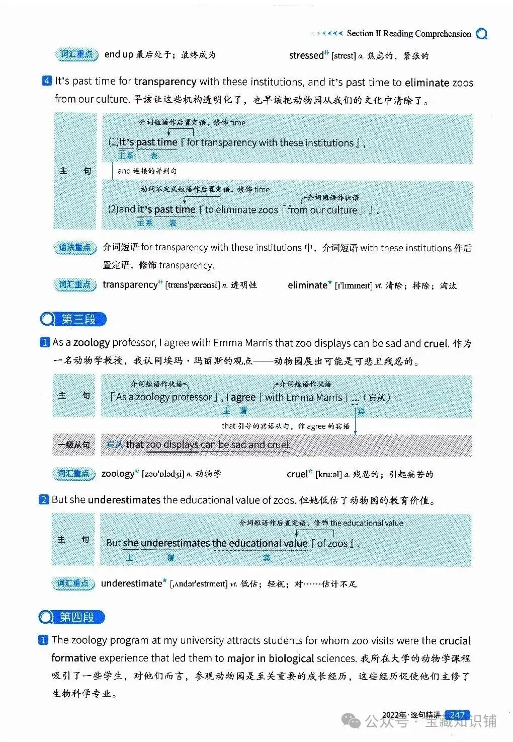 考研英语(一)历年真题逐句精讲(下)-第247张图片-四季读书网