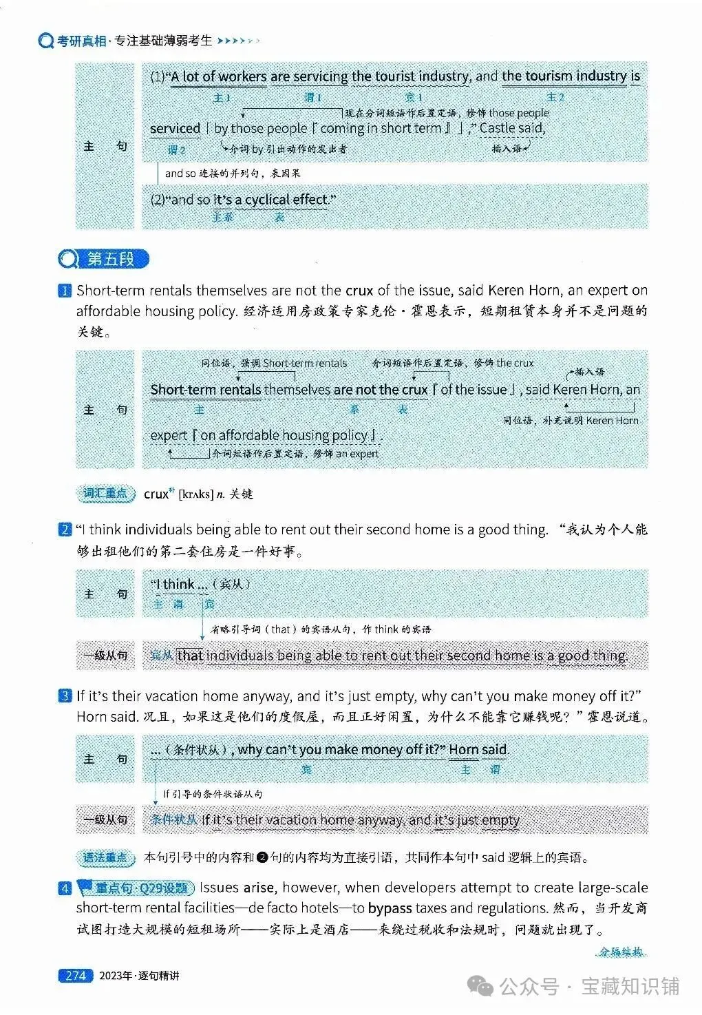 考研英语(一)历年真题逐句精讲(下)-第273张图片-四季读书网