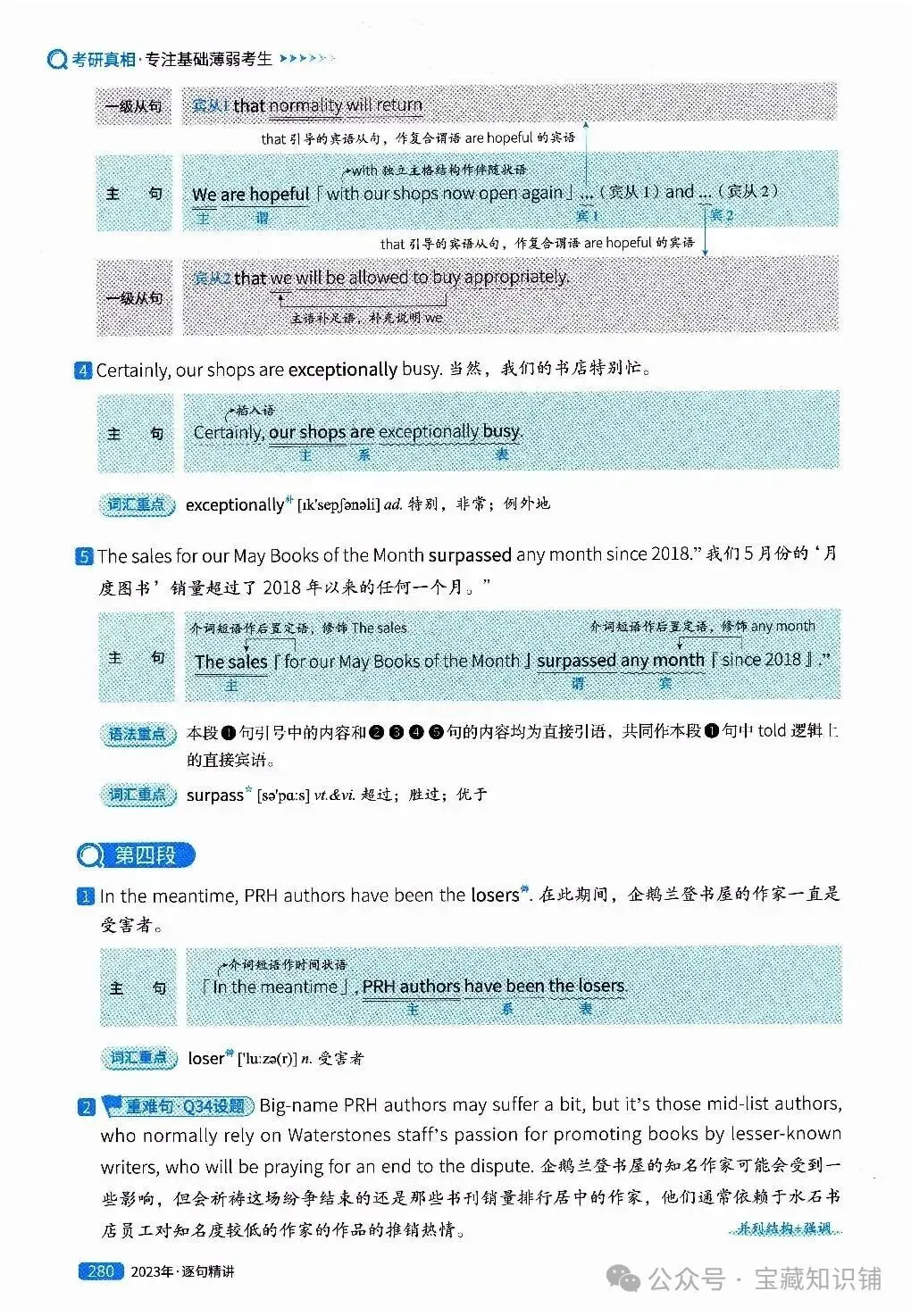 考研英语(一)历年真题逐句精讲(下)-第279张图片-四季读书网