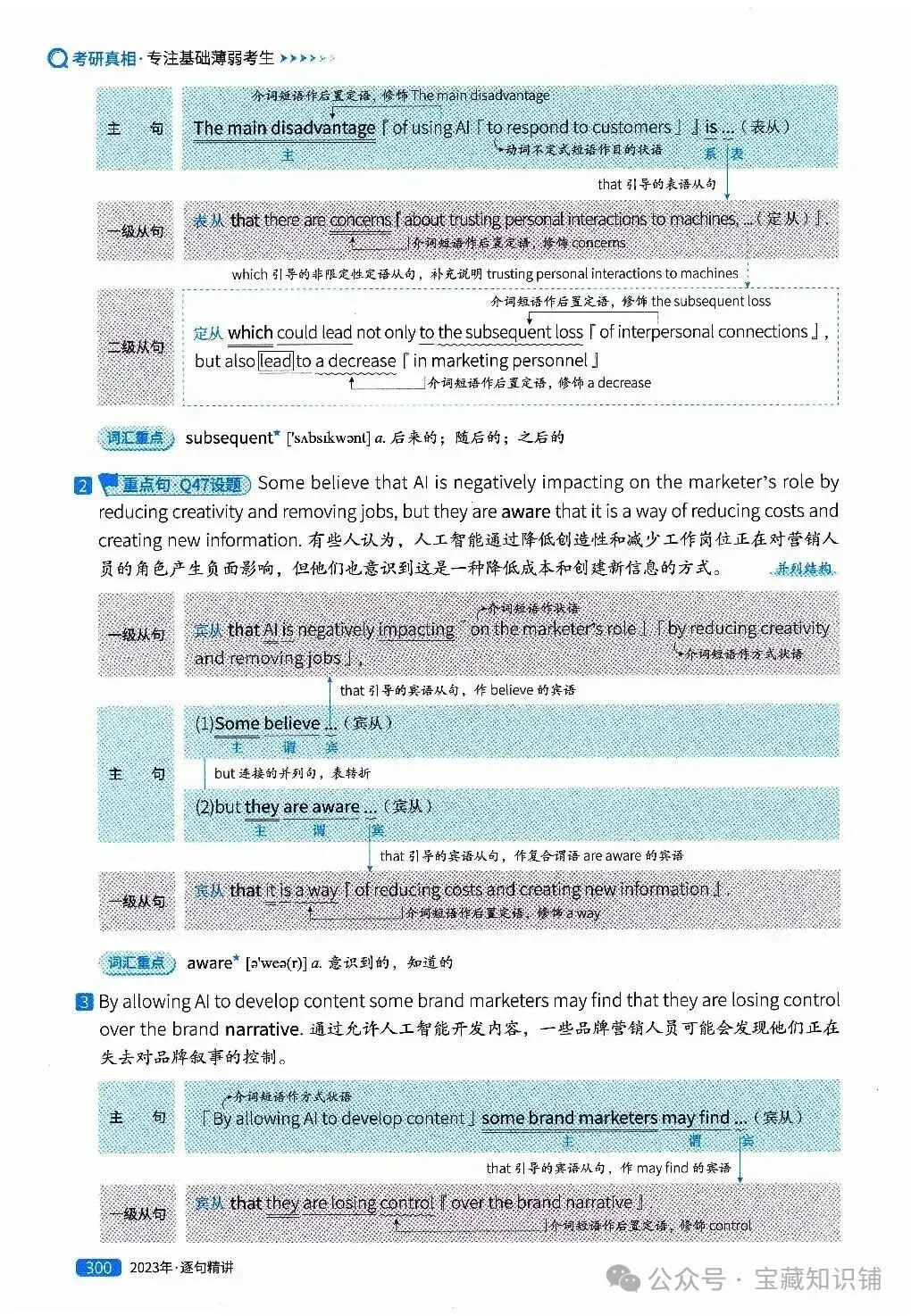 考研英语(一)历年真题逐句精讲(下)-第299张图片-四季读书网