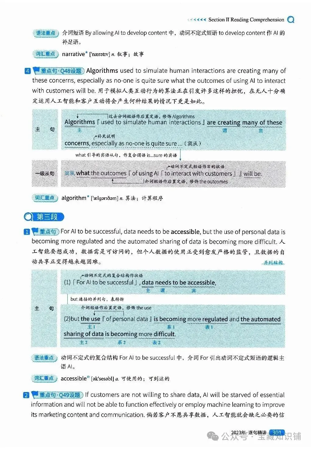 考研英语(一)历年真题逐句精讲(下)-第300张图片-四季读书网