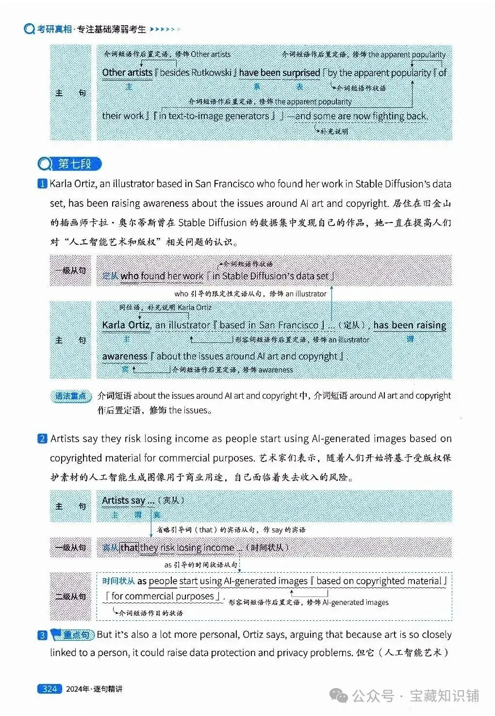 考研英语(一)历年真题逐句精讲(下)-第323张图片-四季读书网