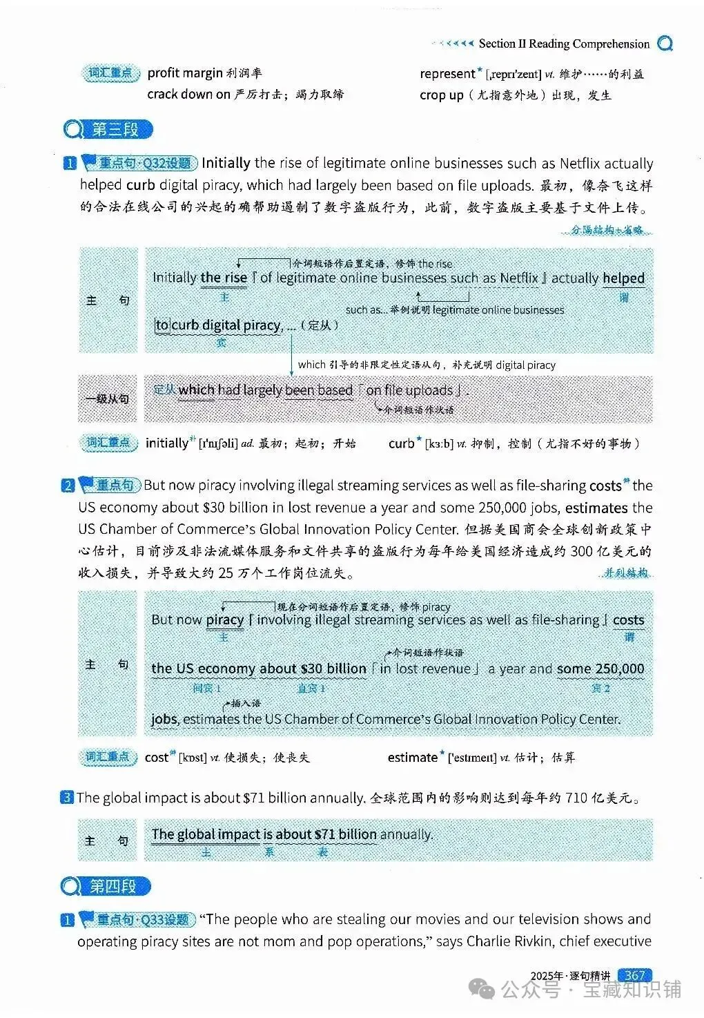 考研英语(一)历年真题逐句精讲(下)-第366张图片-四季读书网