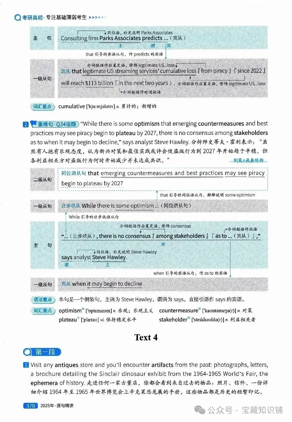 考研英语(一)历年真题逐句精讲(下)-第369张图片-四季读书网