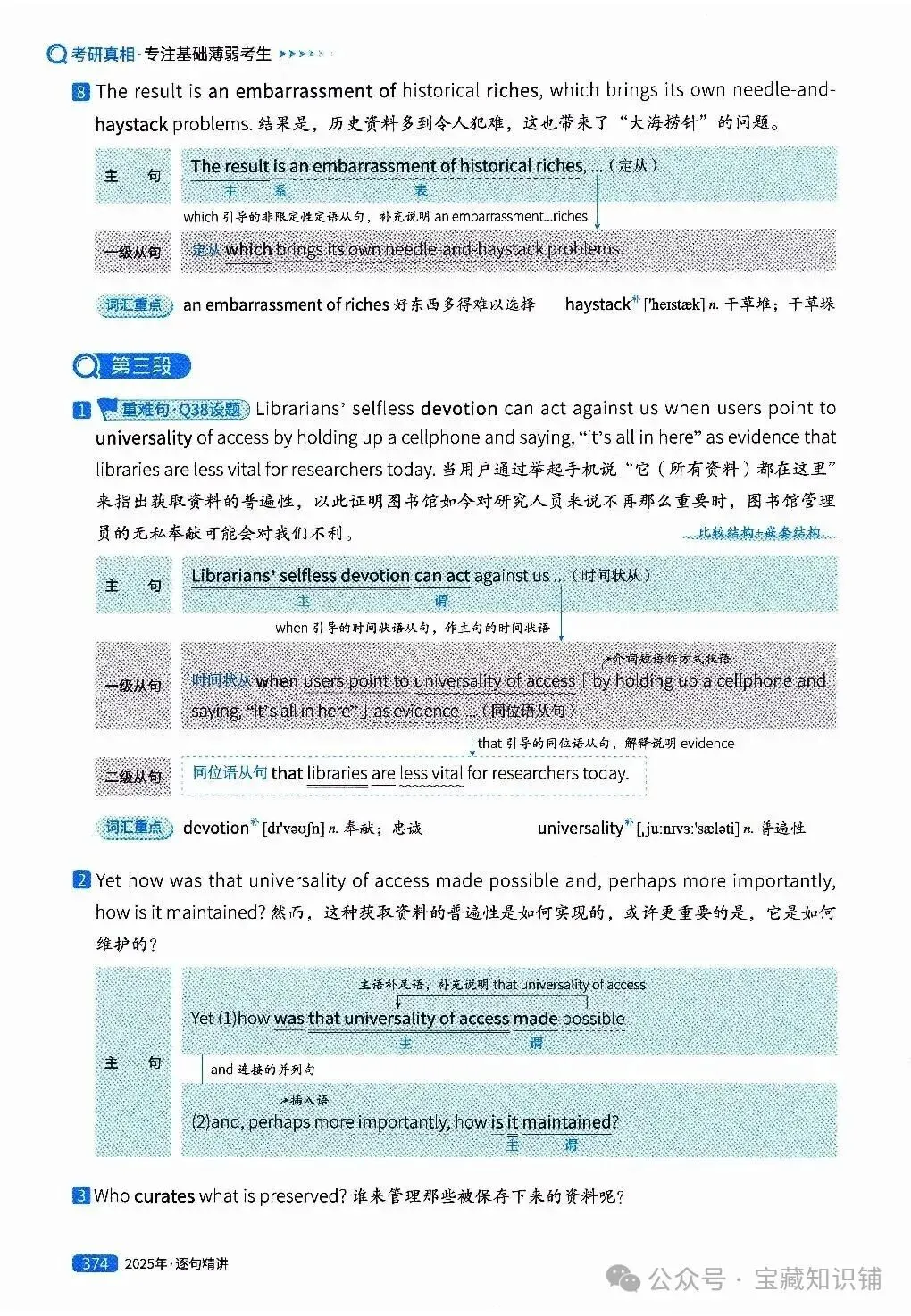 考研英语(一)历年真题逐句精讲(下)-第373张图片-四季读书网