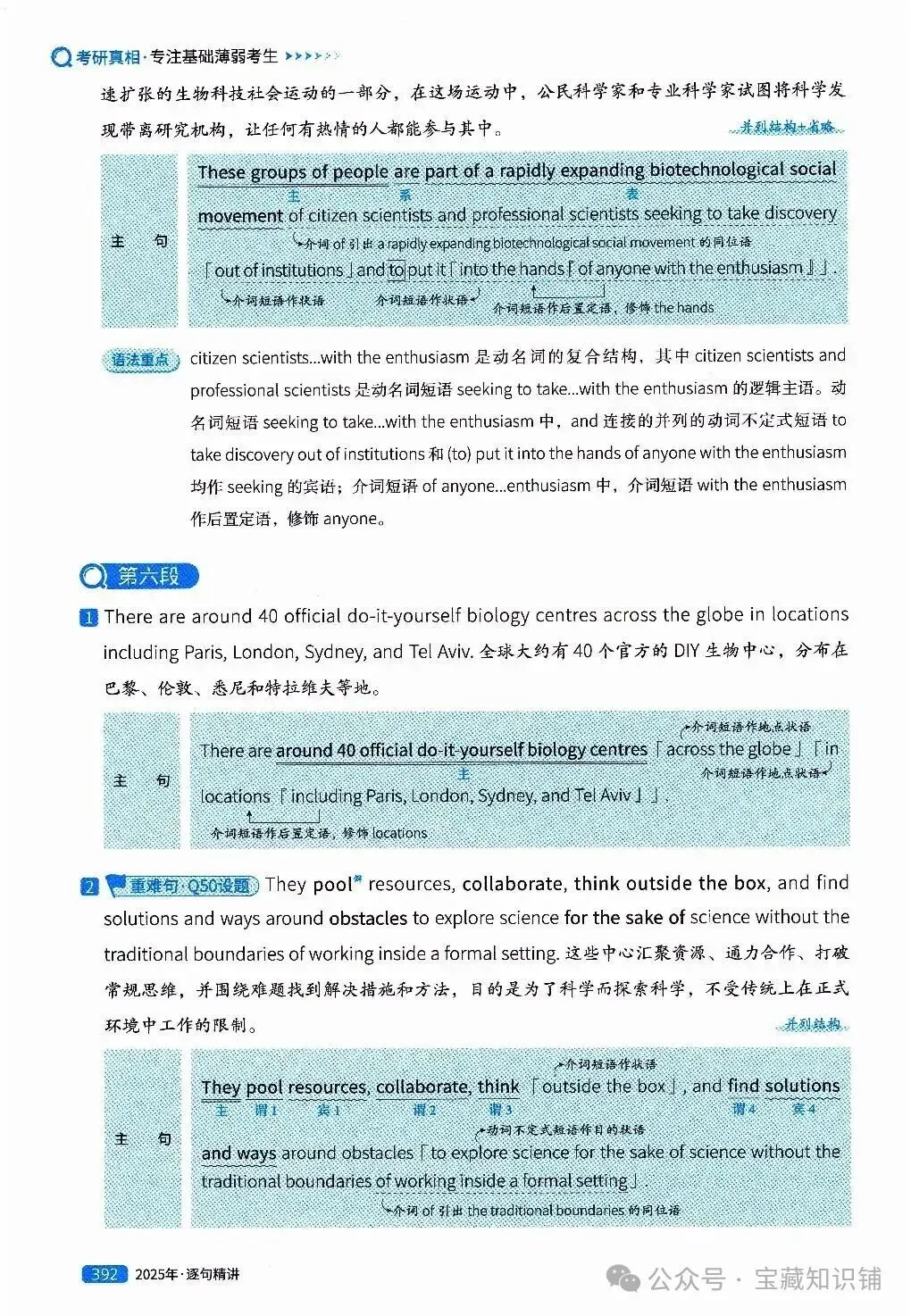 考研英语(一)历年真题逐句精讲(下)-第391张图片-四季读书网