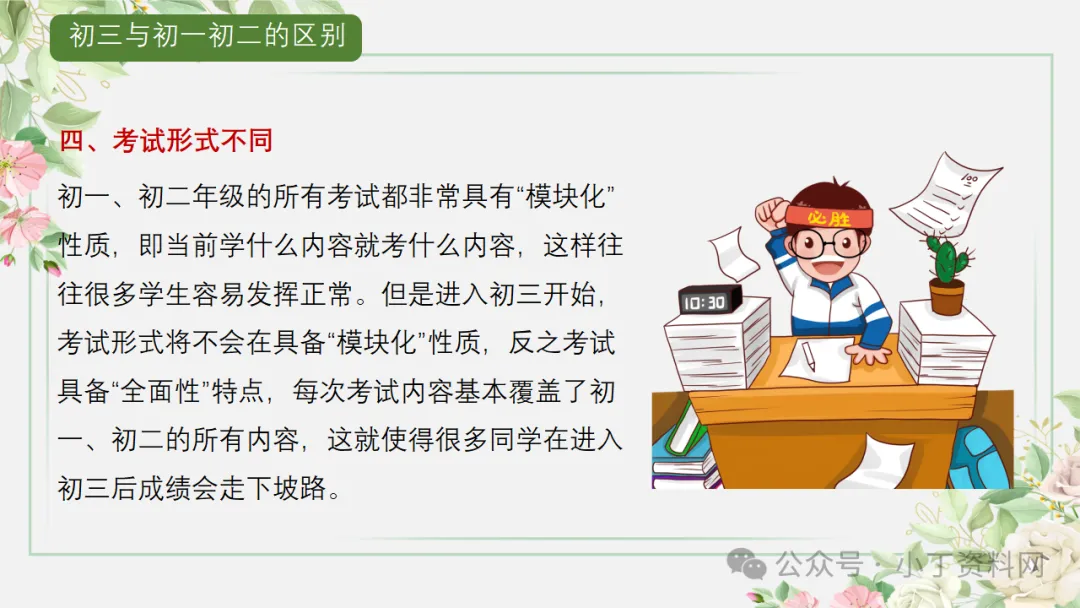 【初三】【秋季上】【期中】家长会:砥砺前行迎中考,家校携手共前进,厉害的班主任这样开(附65页ppt课件)-第41张图片-四季读书网 【初三】【秋季上】【期中】家长会:砥砺前行迎中考,家校携手共前进,厉害的班主任这样开(附65页ppt课件)-第41张图片-四季读书网