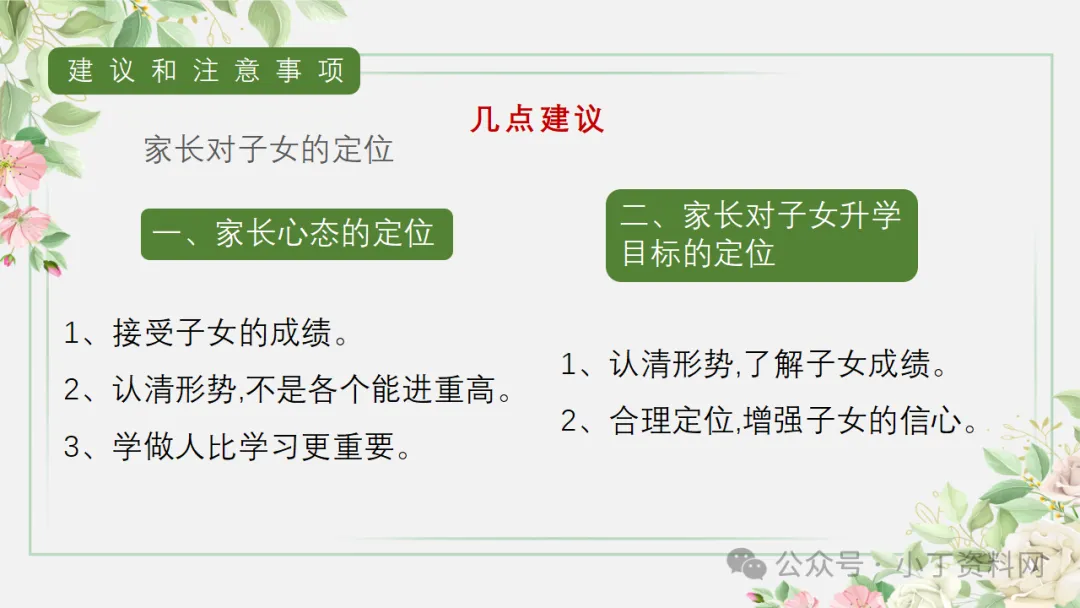 【初三】【秋季上】【期中】家长会:砥砺前行迎中考,家校携手共前进,厉害的班主任这样开(附65页ppt课件)-第60张图片-四季读书网 【初三】【秋季上】【期中】家长会:砥砺前行迎中考,家校携手共前进,厉害的班主任这样开(附65页ppt课件)-第60张图片-四季读书网