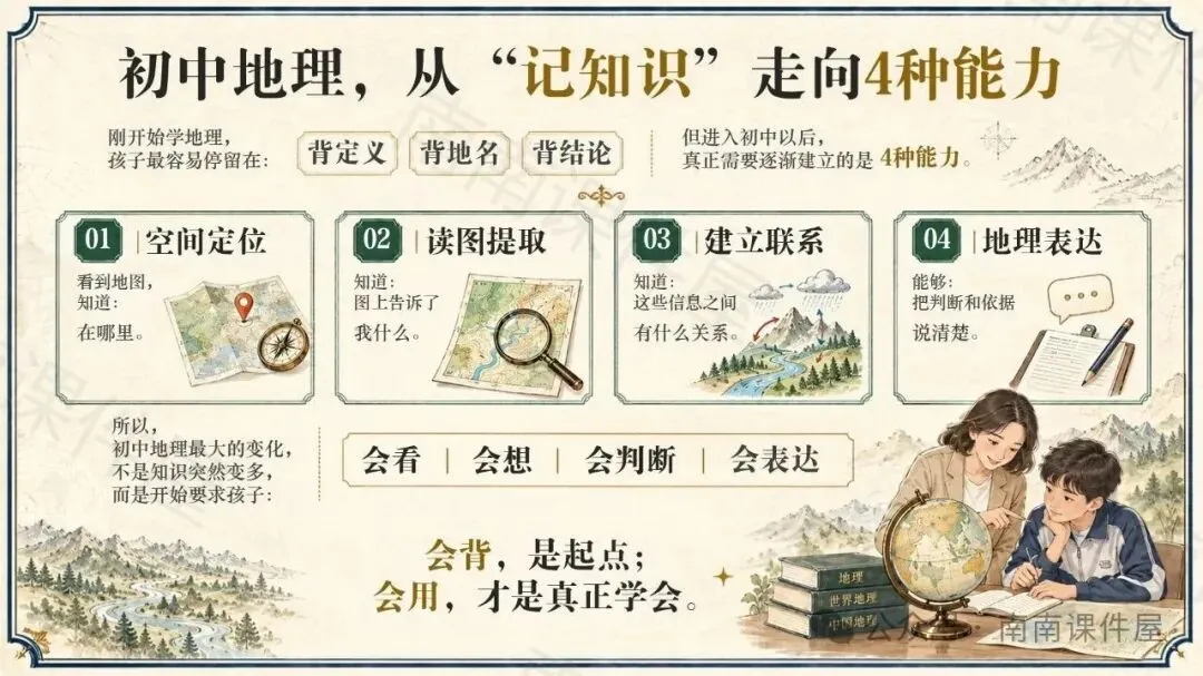 (初一期中地理)陪孩子建立真正的“地理思维”-第6张图片-四季读书网 (初一期中地理)陪孩子建立真正的“地理思维”-第6张图片-四季读书网
