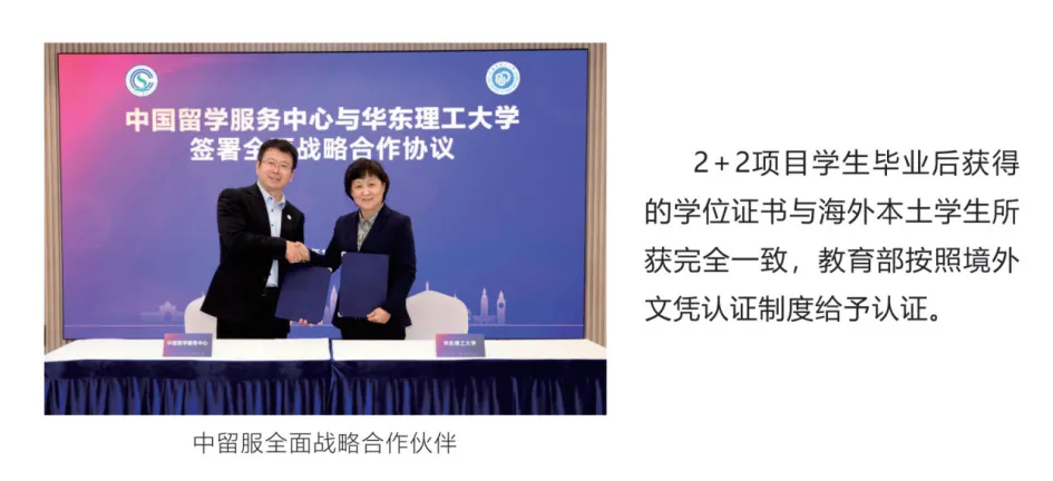 高考后新选择 丨 2026年华东理工大学2+2国际本科招生简章!-第2张图片-四季读书网 高考后新选择 丨 2026年华东理工大学2+2国际本科招生简章!-第2张图片-四季读书网