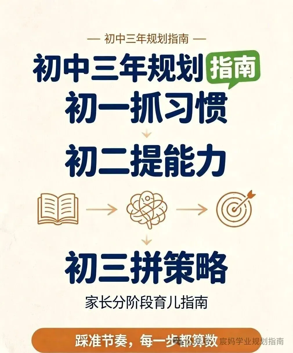 初一、初二、初三,每年该抓什么?-第1张图片-四季读书网